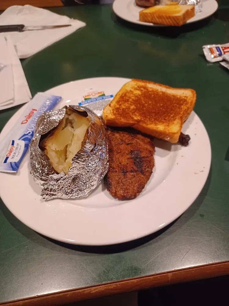 Sirloin Steak and Baked Potato